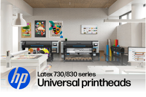HP Latex tête d'impression universelle 