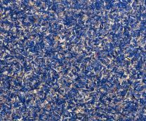 Organoid Sample A5 KORNBLUME BLAU on flax