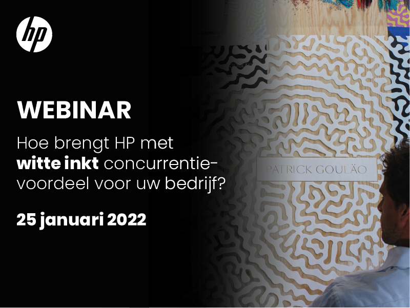 Webinar: Hoe brengt HP met witte inkt concurrentievoordeel voor uw bedrijf?