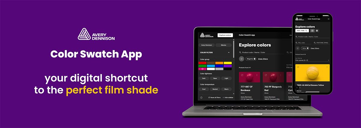 Avery Dennison Color Swatch App