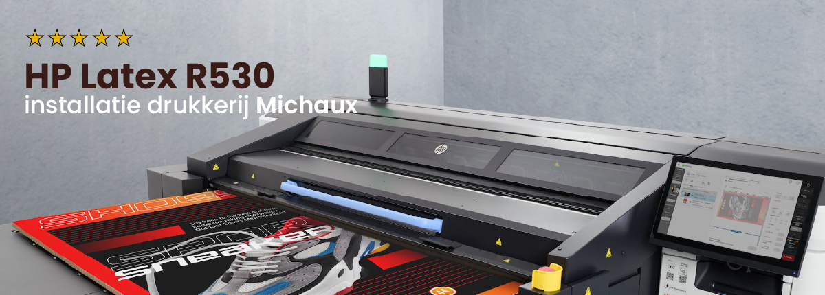 HP Latex R530 installatie